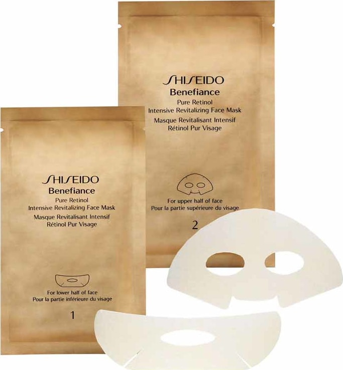 Shiseido Benefiance Pure Retinol - Máscara Anti-Idade (4 unidades)