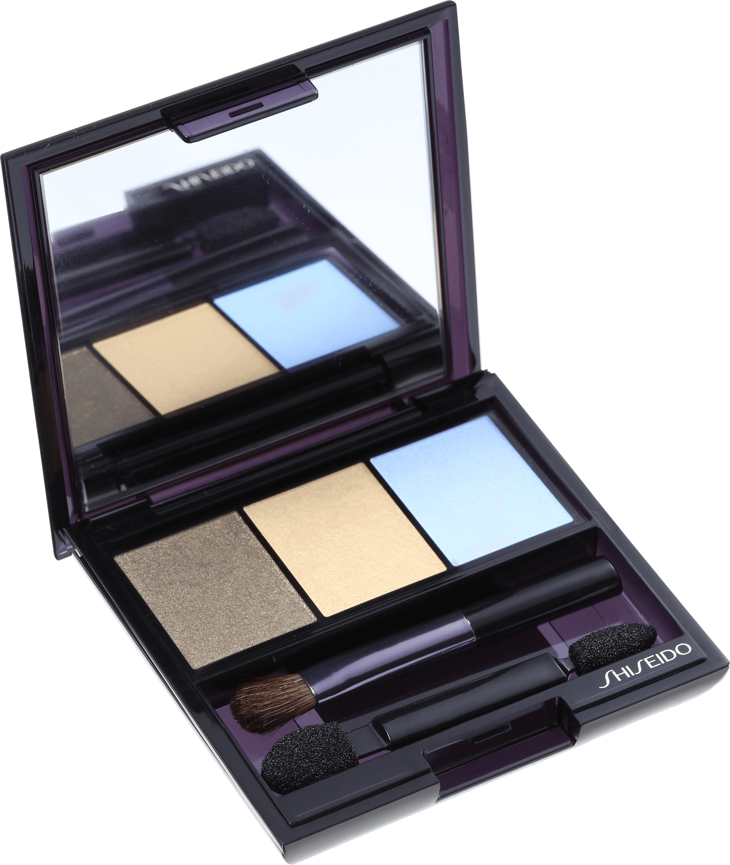Shiseido Luminizing Satin Eye Color Trio Gd804 - Green/Yellow/Blue