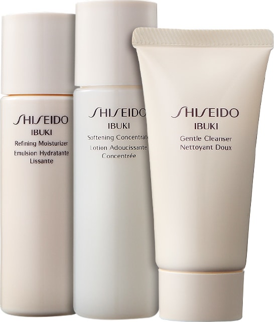 Shiseido Ready, Set, Ibuki Kit (3 Produtos)