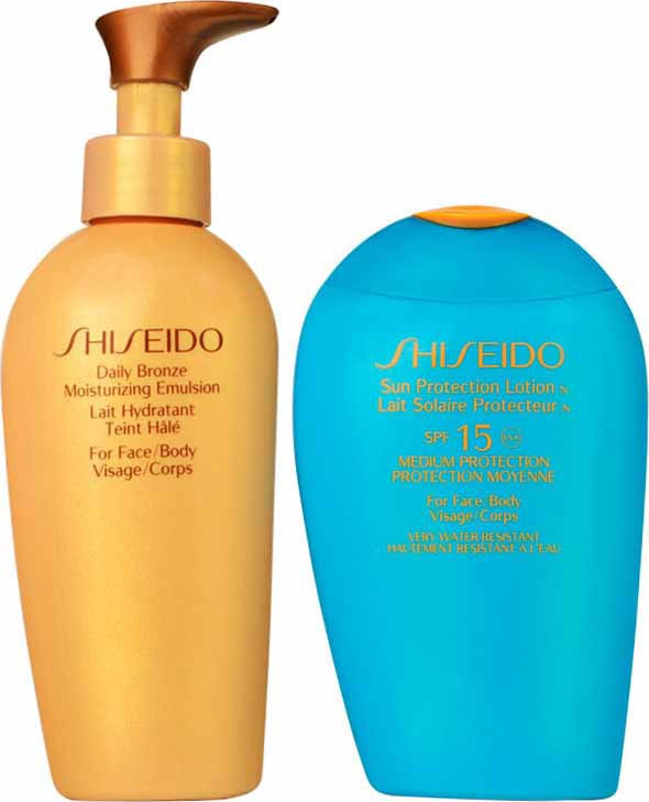 Kit Shiseido Sun Care Bronze (2 produtos)