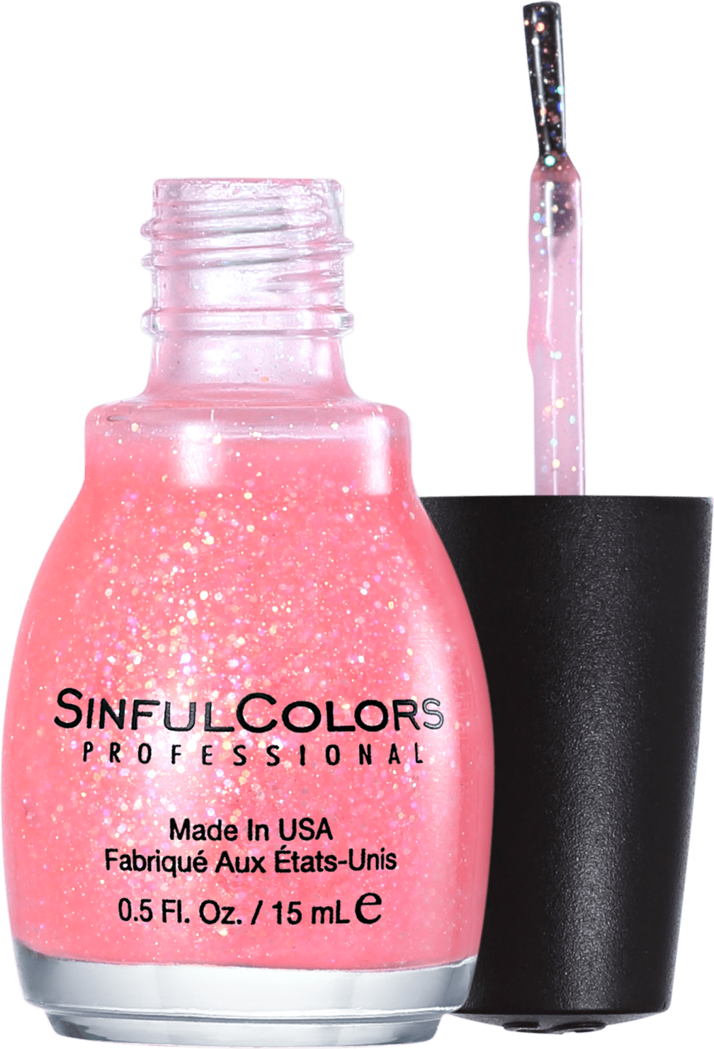SinfulColors Professional Pinky Glitter 830 - Esmalte 15ml