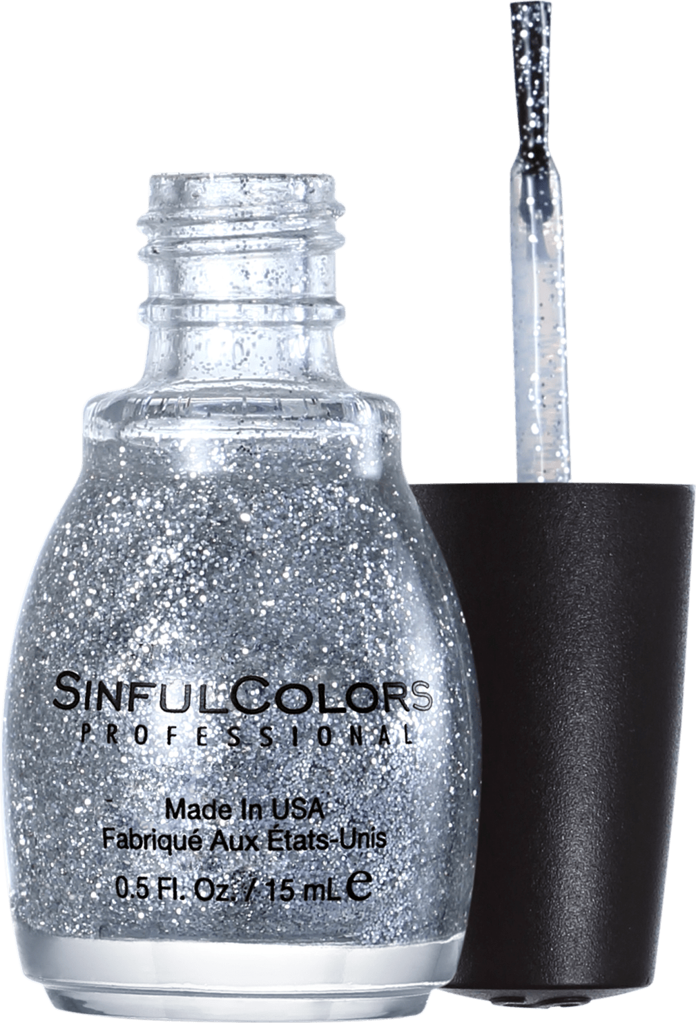 SinfulColors Professional Queen of Beauty 923 - Esmalte Glitter 15ml