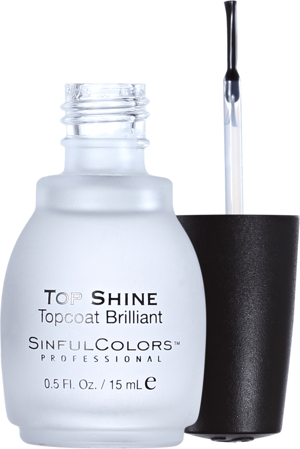 SinfulColors Professional Top Shine Topcoat Brilliant - Finalizador Extrabrilho 15ml