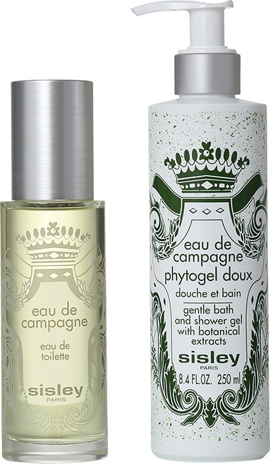 Conjunto Eau de Campagne Sisley Unissex - Eau De Toilete 100ml + Gel de Banho 250ml