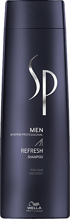 SP System Proessional Men Refresh - Shampoo para Cabelo e Corpo 250ml