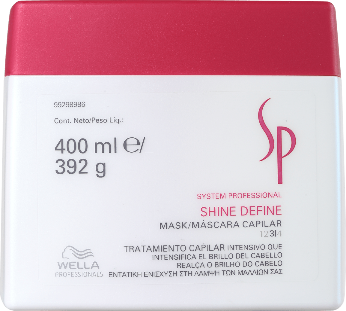 SP System Professional Shine Define Mask - Máscara de Tratamento 400ml