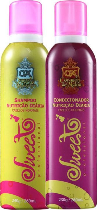 Sweet Hair Corazón de Melón Nutrição Diária Duo Kit (2 Produtos)