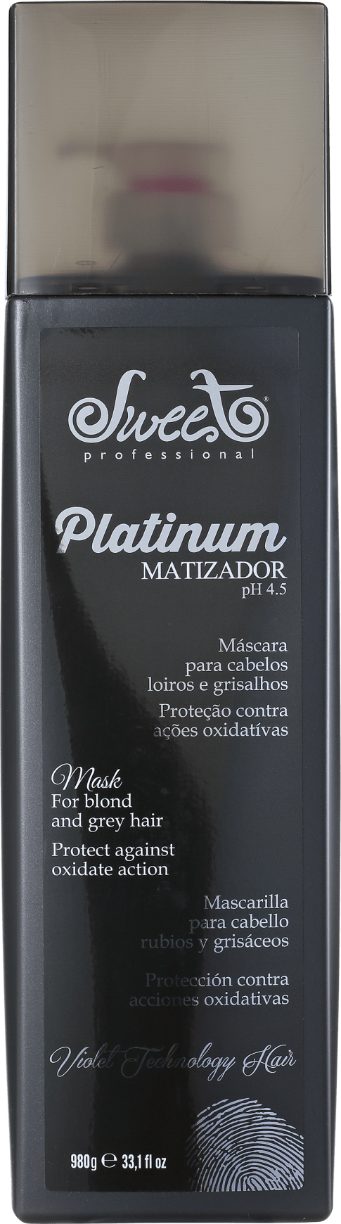 Sweet Hair Merci Platinum - Máscara Matizadora 980g