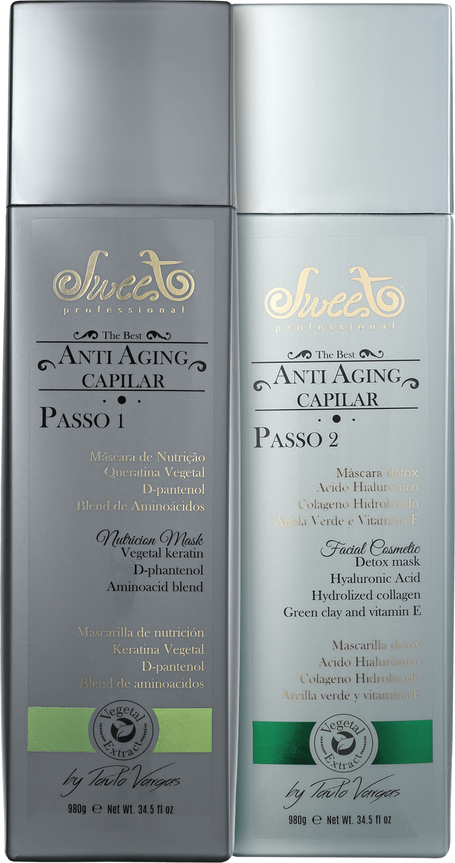 Sweet Hair Special Edition Anti Aging Capilar Kit (2 Produtos)