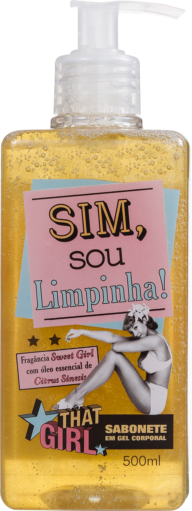 That Girl Sim, Sou Limpinha - Sabonete Líquido 500ml