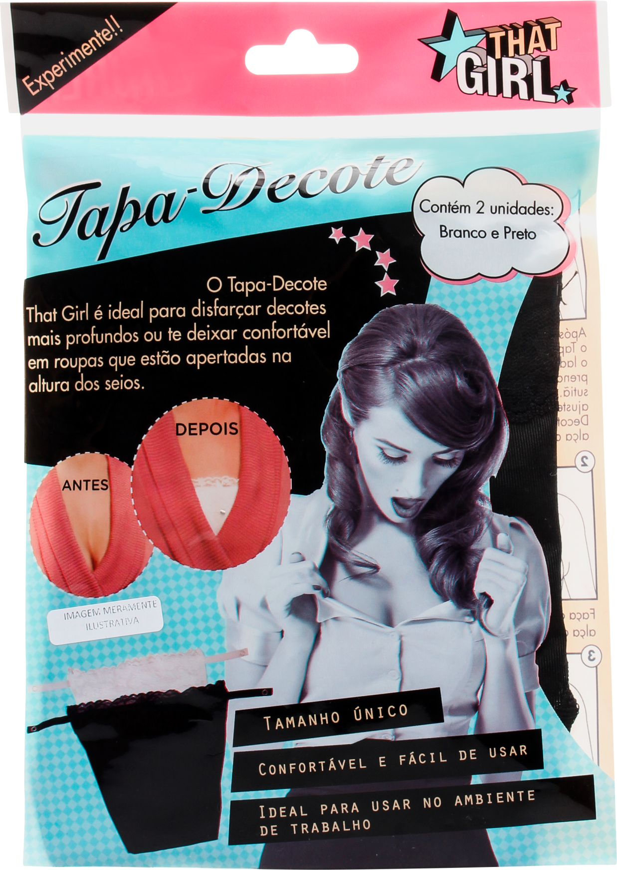 That Girl - Tapa-Decote (2 unidades)