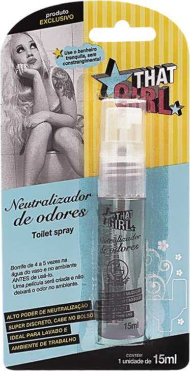 That Girl Toilet Spray - Neutralizador de Odores 15ml