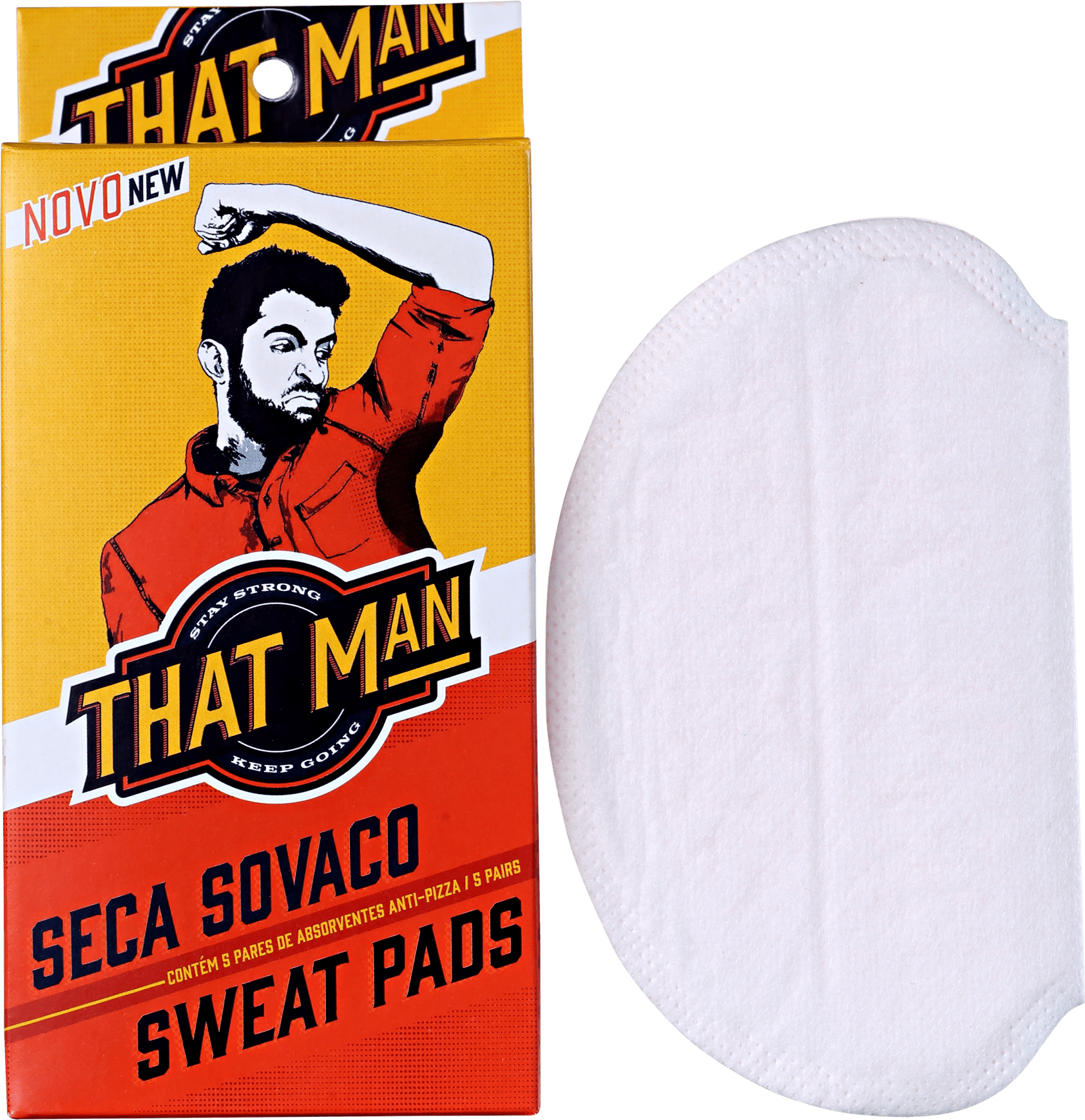 That Man Seca Sovaco - Protetor de Axilas (5 pares)