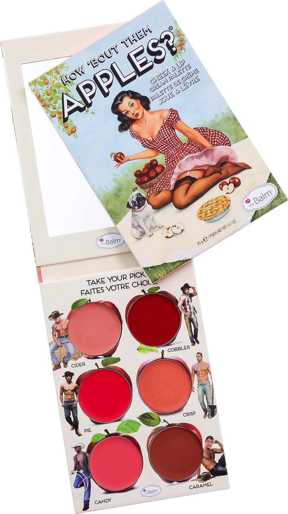 the Balm How'Bout Them Apples - Paleta de Batons 20g
