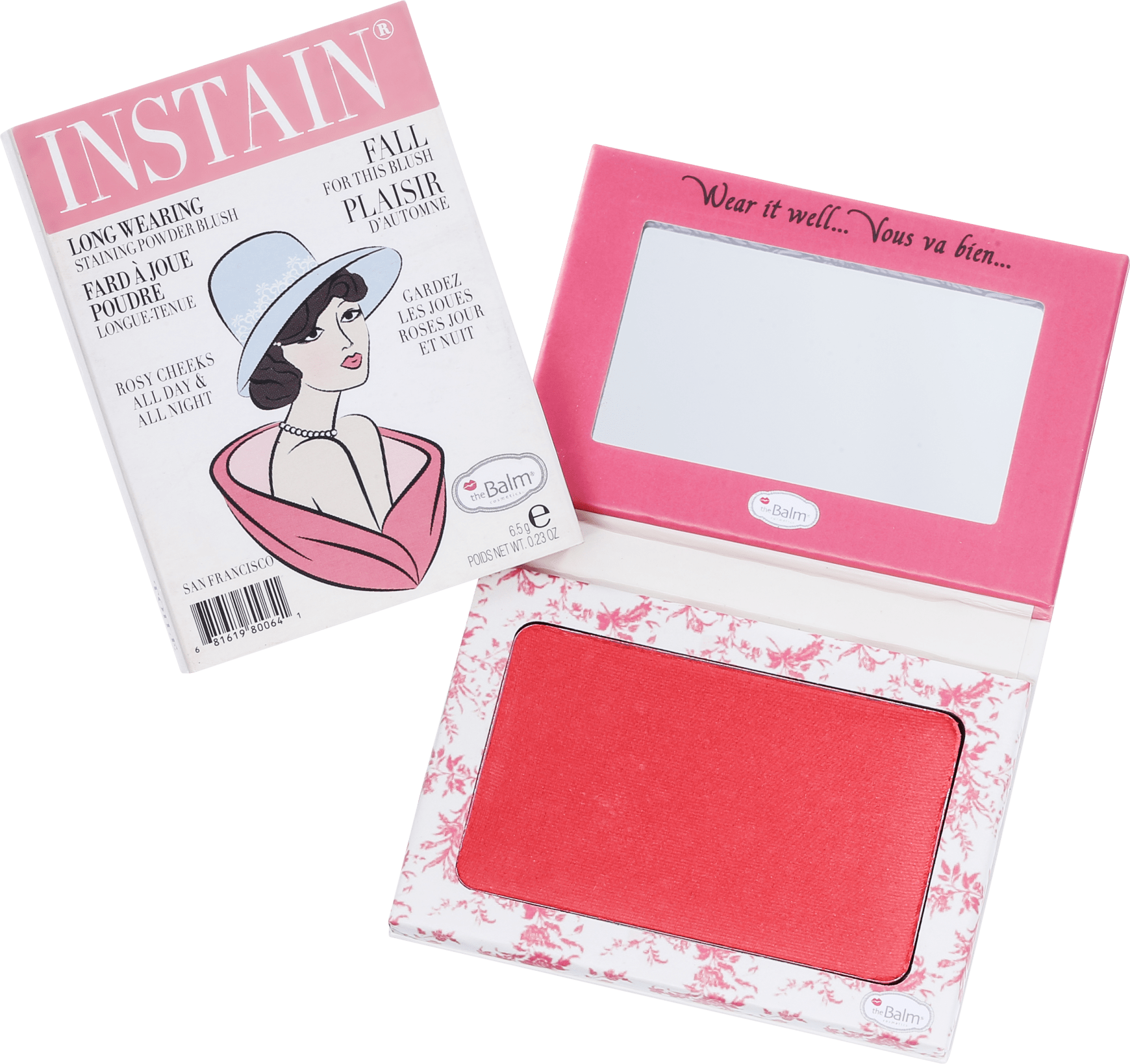 the Balm Instain Toile Strawberry - Blush Luminoso 5,5g