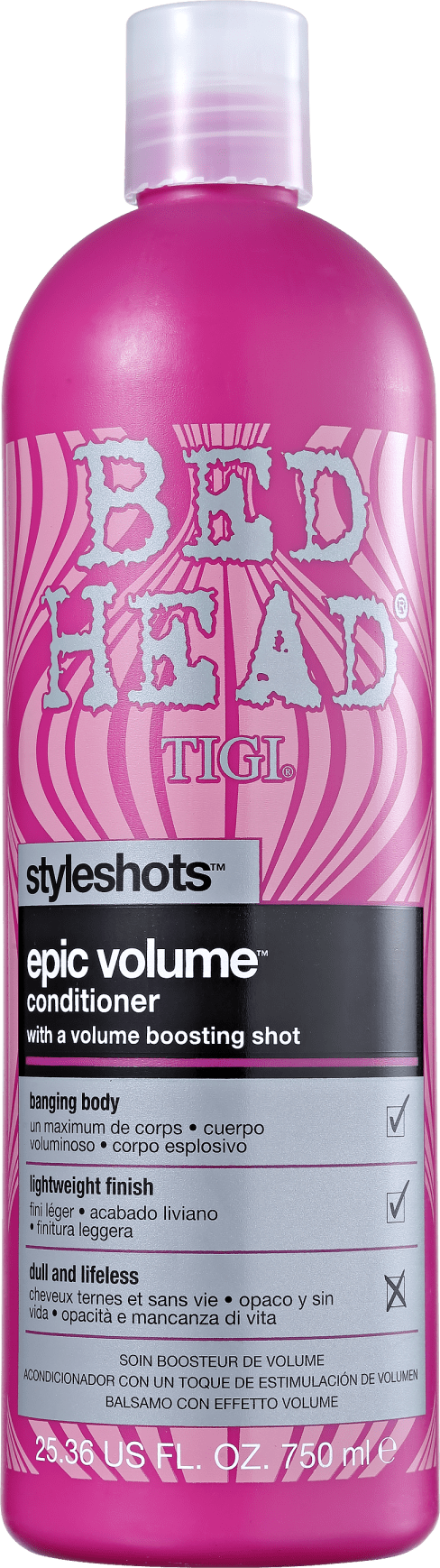 TIGI Bed Head Styleshots Epic Volume Conditioner - Condicionador 750ml