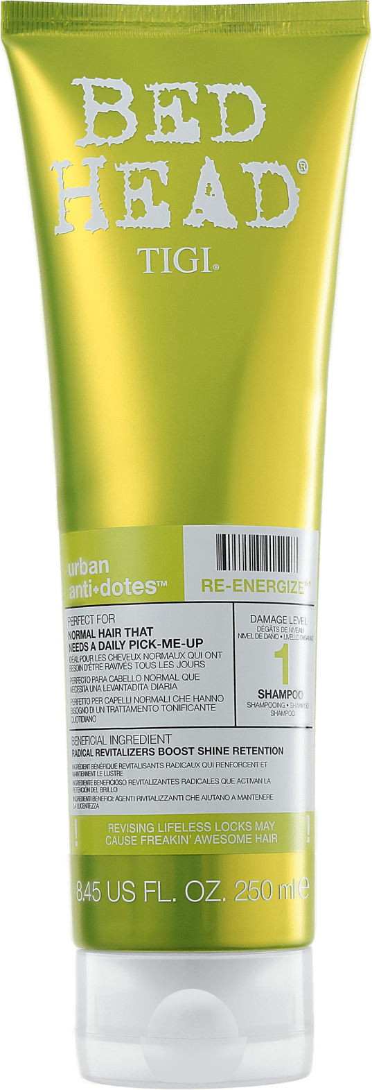 TIGI Bed Head Urban Anti+Dotes #1 Re-Energize - Shampoo 250ml