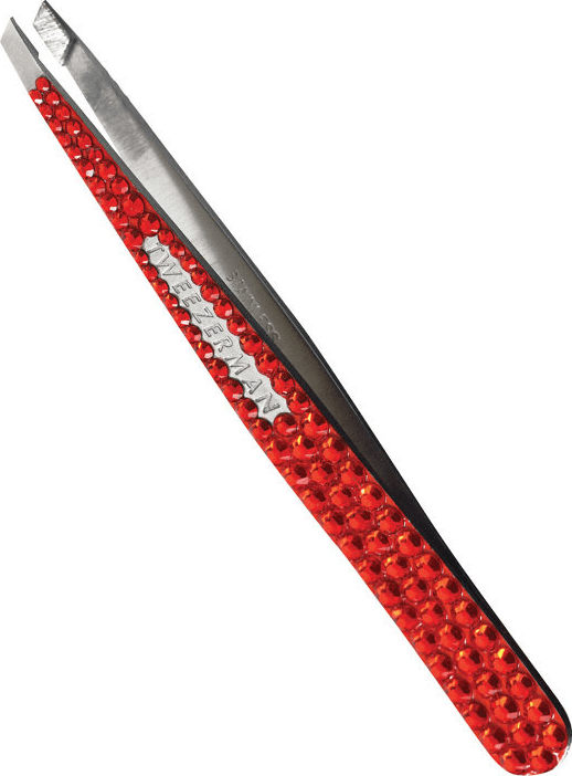 Tweezerman Swarovski Slant Vermelha - Pinça