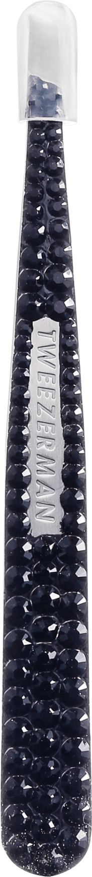 Tweezerman Swarovski Slant Preta - Pinça