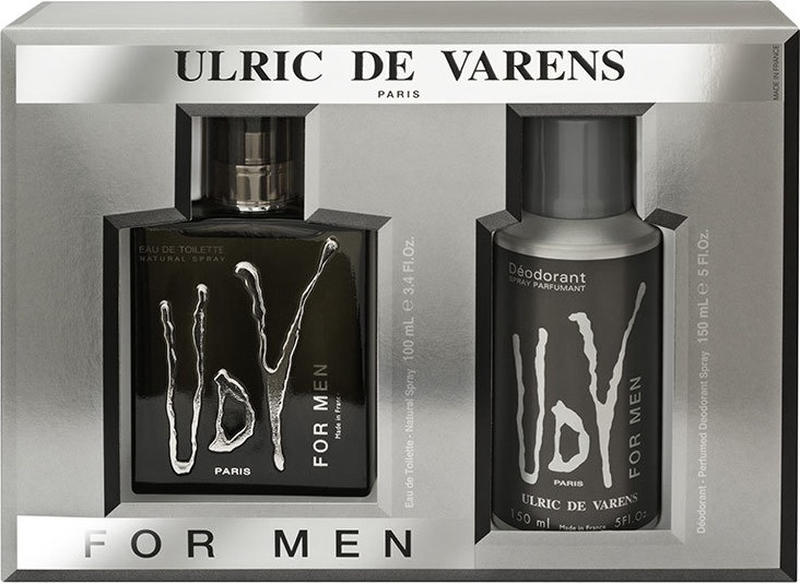 Conjunto Ulric de Varens Masculino - Eau de Toilette 100ml + Desodorante 150ml