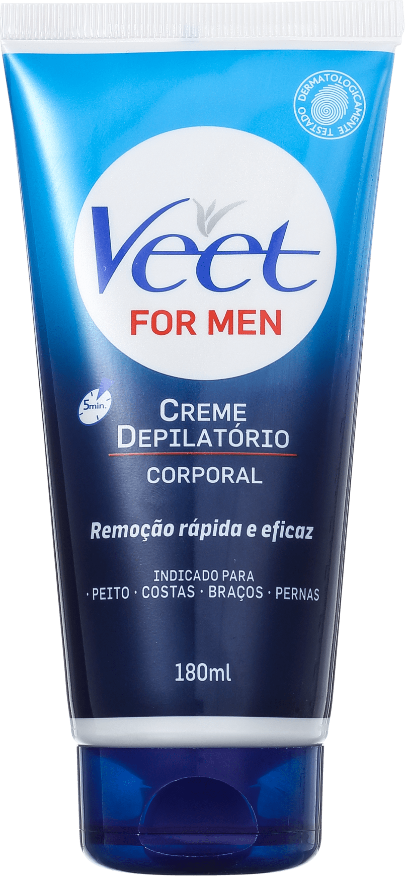 Veet For Men - Creme Depilatório Masculino 180ml