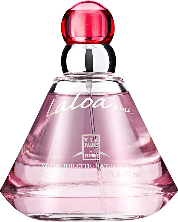 Laloa Pink Via Paris Eau de Toilette - Perfume Feminino 100ml