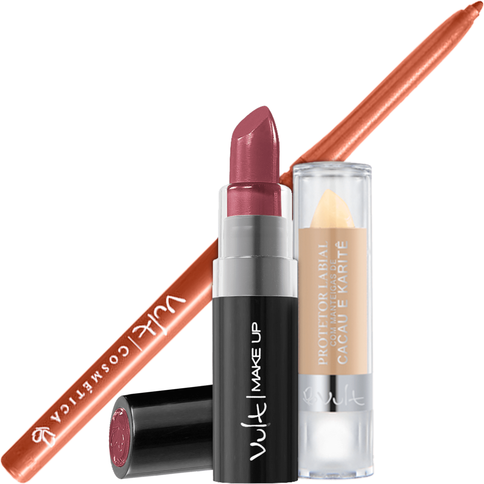 Vult Cosmética Rosé Karité Kit (3 Produtos)