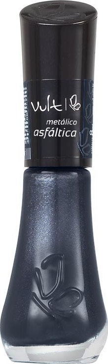 Vult Unhas Asfáltica - Esmalte Metálico 8ml