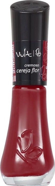 Vult Unhas Cereja Flor - Esmalte Cremoso 8ml