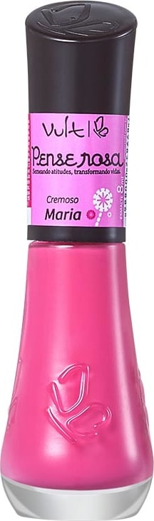 Vult Unhas Pense Rosa Maria - Esmalte Cremoso 8ml