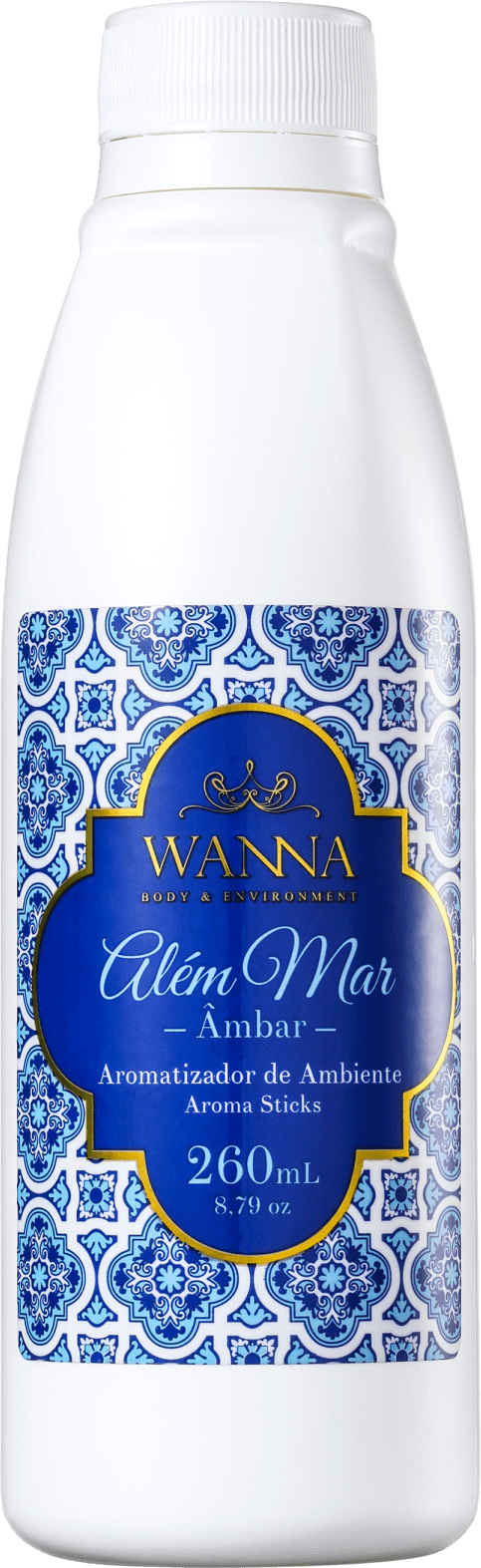 Wanna Além Mar Âmbar - Aromatizador de Ambientes 260ml