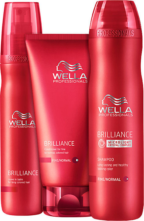 Wella Professionals Brilliance Balm Kit (3 Produtos)