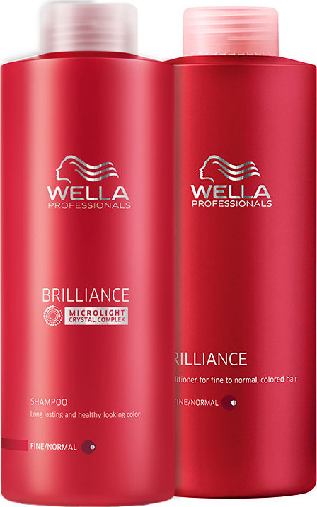 Wella Professionals Brilliance Duo Kit Litro (2 Produtos)