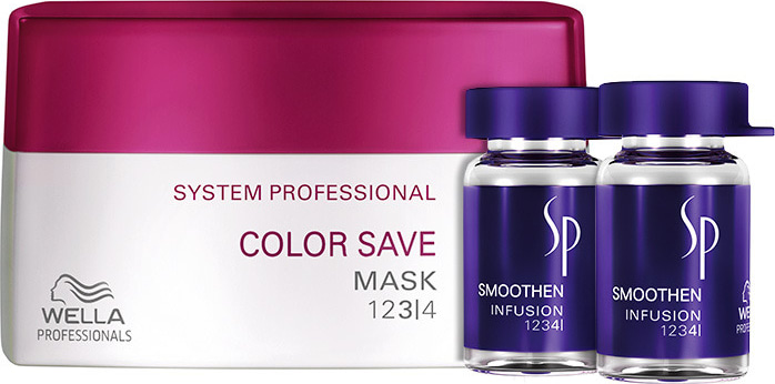 SP System Professional Color Save Smoothen Kit (3 Produtos)