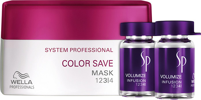 SP System Professional Color Save Volumize Kit (3 Produtos)
