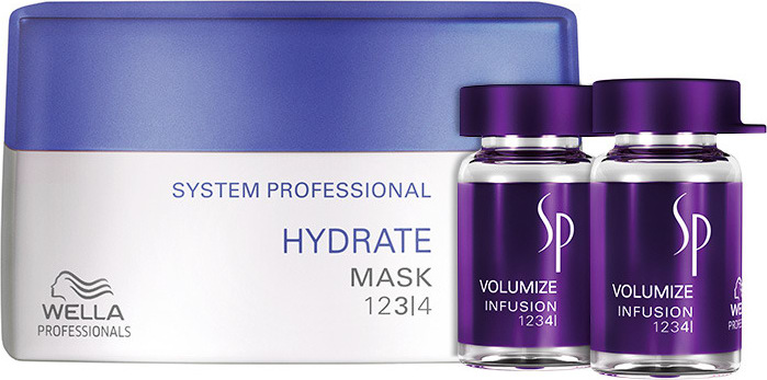SP System Professional Hydrate Volumize Kit (2 Produtos)