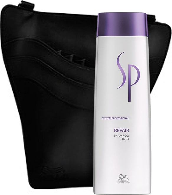 SP System Professional Repair Shampoo 250ml + Porta-Pinceis Profissional