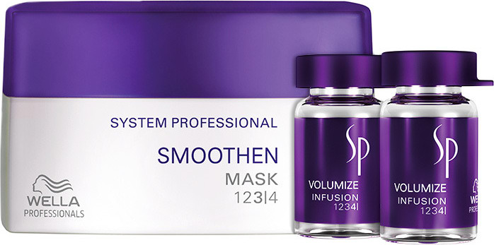 SP System Professional Smoothen Volumize Kit (2 Produtos)