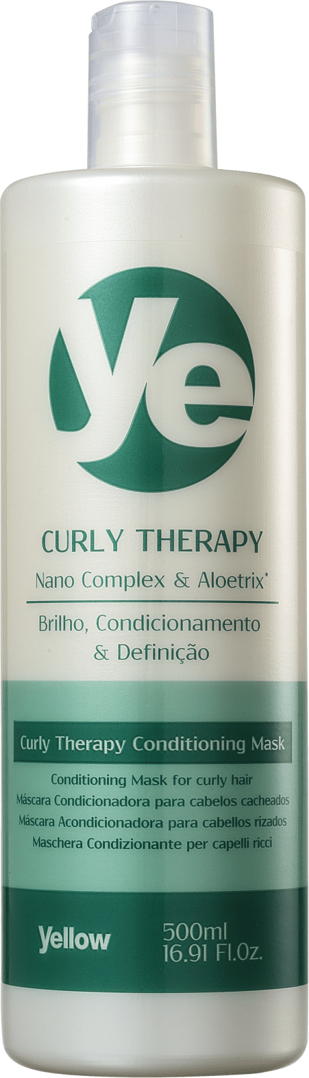 Yellow Curl Therapy Conditioning Mask - Máscara Condicionadora 500ml