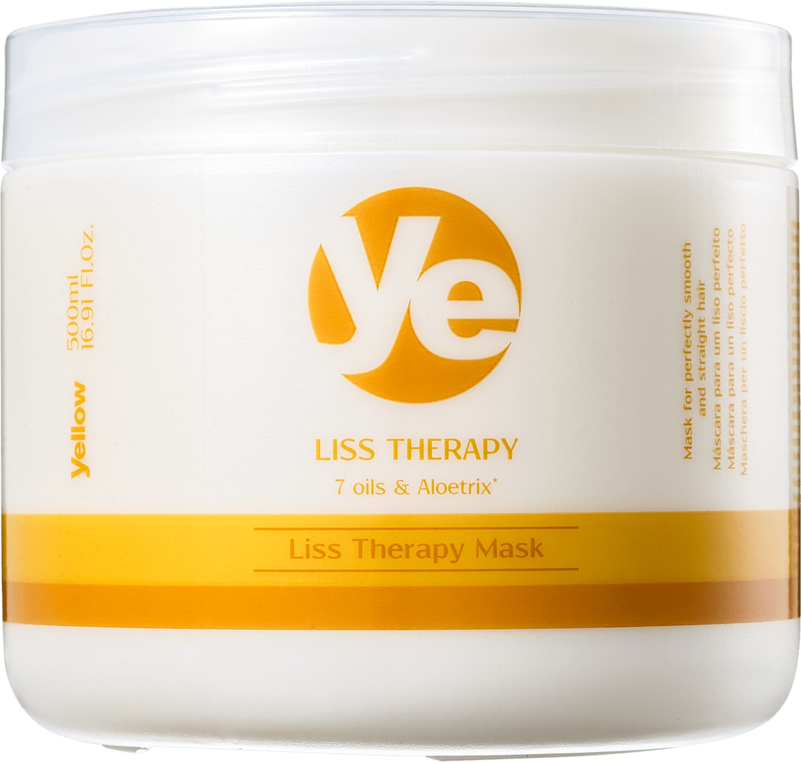 Yellow Liss Therapy Mask - Máscara de Tratamento 500g