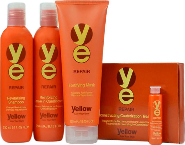 Yellow Repair Kit Cauterização (4 Produtos)