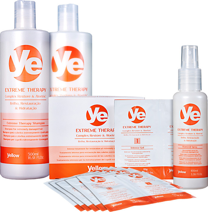 Yellow Ye Extreme Therapy Power Treatment Kit (4 Produtos)