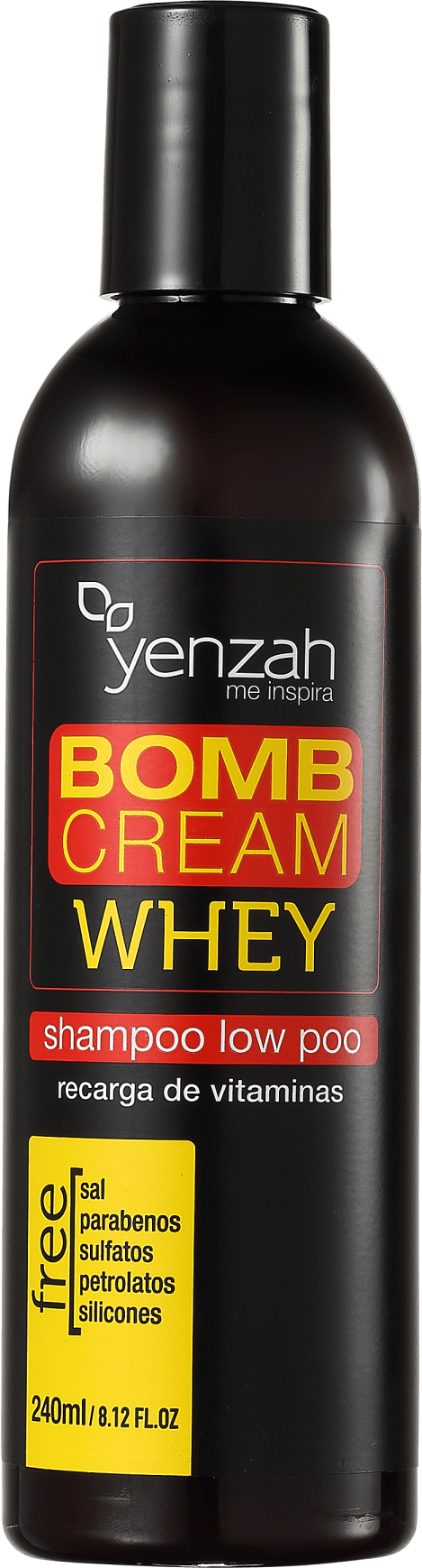 Yenzah Bomb Cream Whey Explosão de Crescimento - Shampoo 240ml
