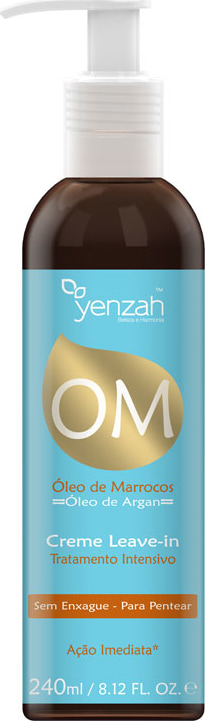 Yenzah Om Óleo de Marrocos Leave-In Reparador Hidratante - Leave-In 240ml