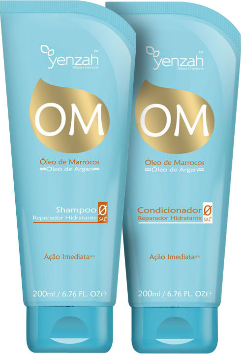Yenzah Om Óleo de Marrocos Óleo de Argan Duo Kit (2 Produtos)