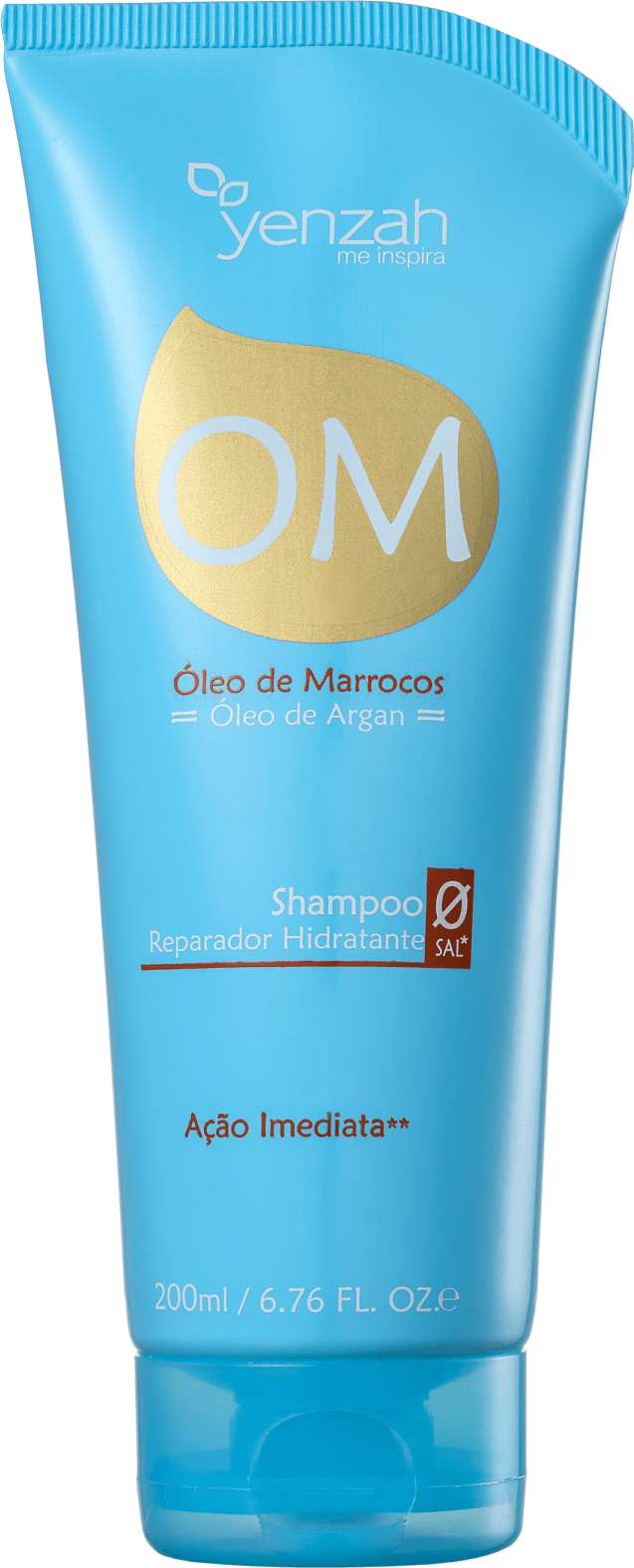 Yenzah Om Óleo de Marrocos Shampoo Reparador Hidratante - Shampoo 200ml