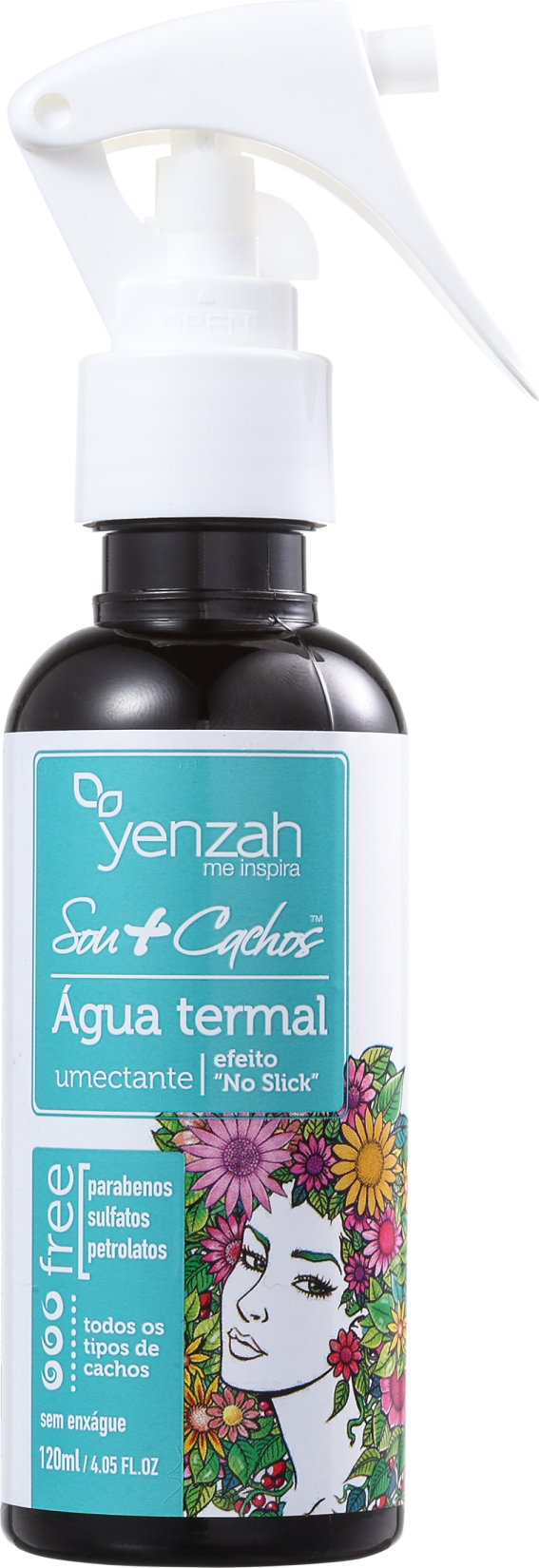 Yenzah Sou + Cachos - Água Termal Umectante 120ml