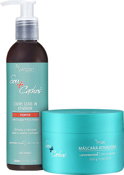 Yenzah Sou+Cachos Ativador Forte Kit (2 Produtos)