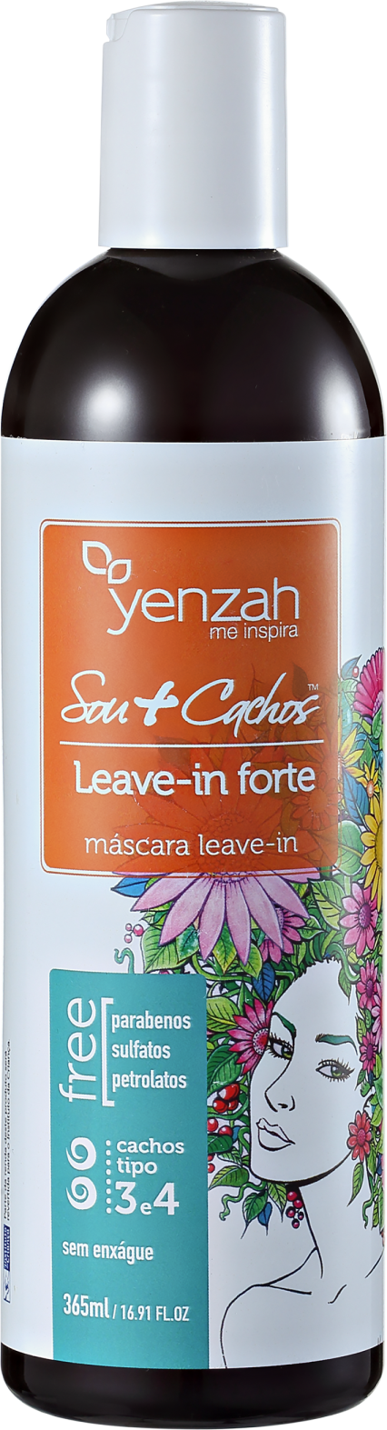 Yenzah Sou + Cachos Forte - Leave-In 365ml