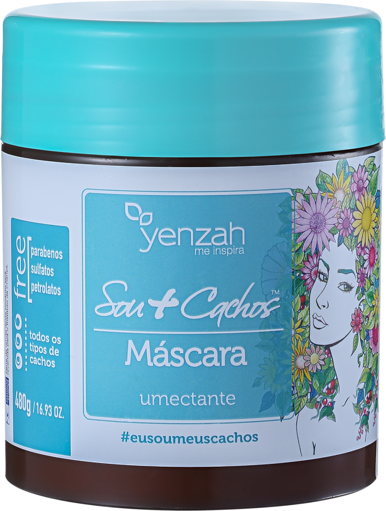 Yenzah Sou + Cachos - Máscara Umectante 480g